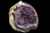 Purple Amethyst Geode - Uruguay #83737-3